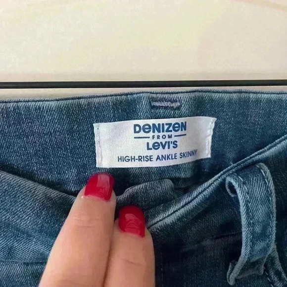 Denizen by Levi’s Hi Rise Jeans Skinny Ankle women’s size 10 - Picture 3 of 8